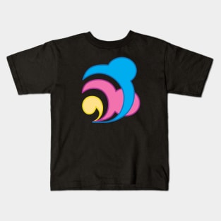 Freehand Abstract Design Kids T-Shirt